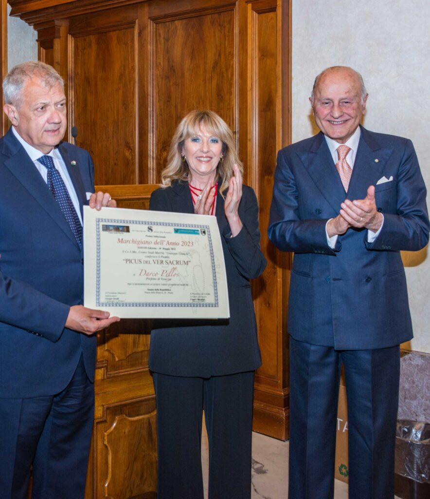 IL PREFETTO PELLOS E L’AMMIRAGLIO PAGNOTTELLA MARCHIGIANI DELL’ANNO