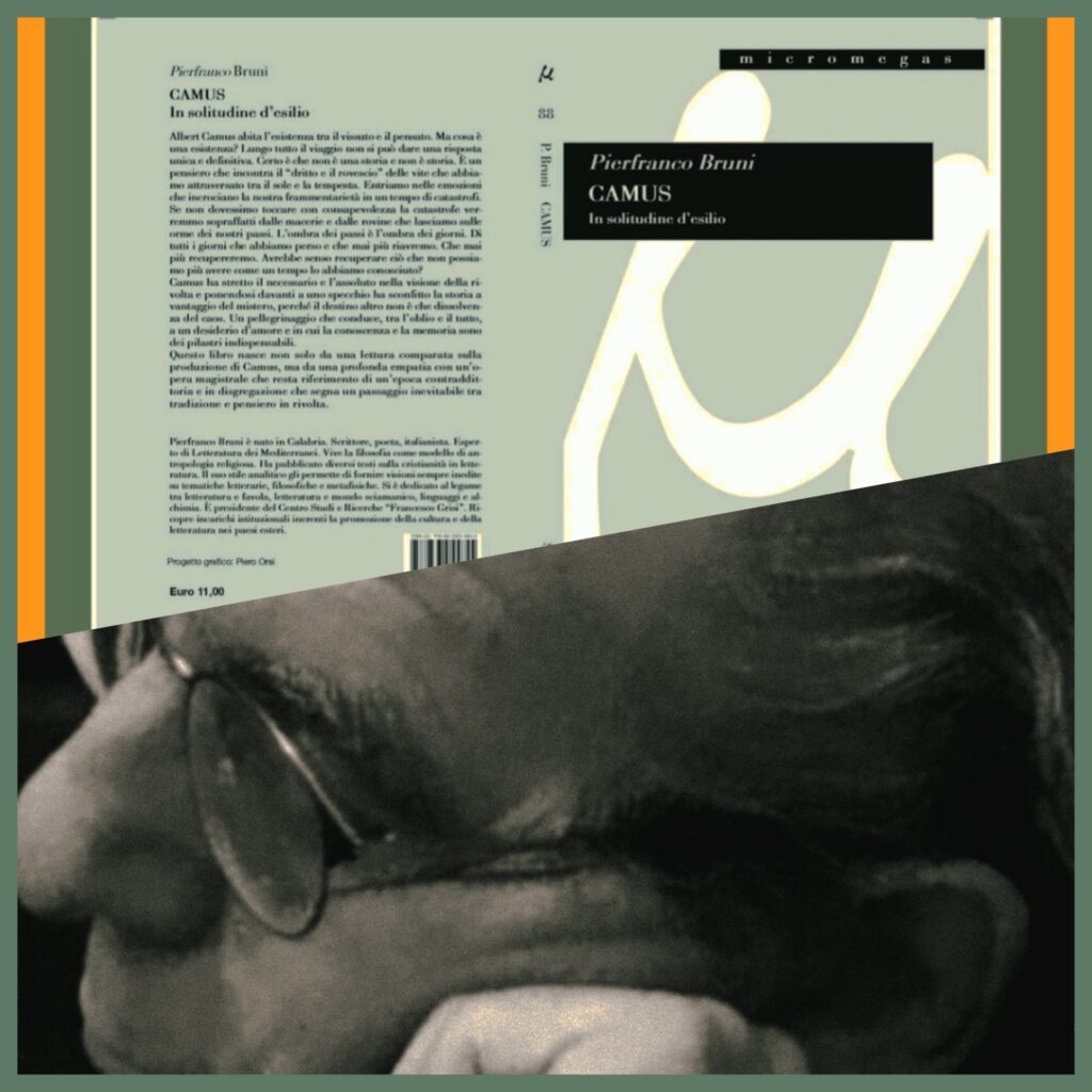 A 75 anni dalla scomparsa di Camus si parlerà a Ginosa il 4 gennaio prossimo, data della morte, con il recente libro di Pierfranco Bruni 