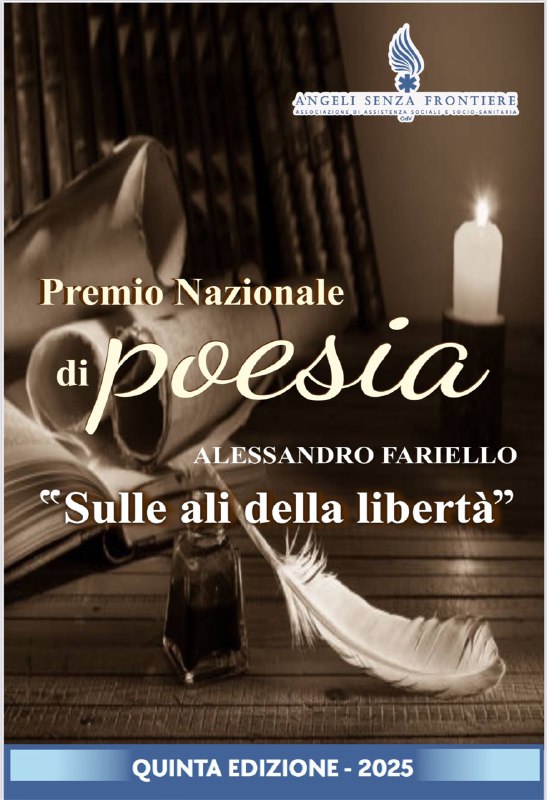 Premio nazionale di Poesia “Sulle ali della libertà”, V Edizione – Premiazione il 19 dicembre 2025 al Castello Normanno-Svevo di Sannicandro di Bari