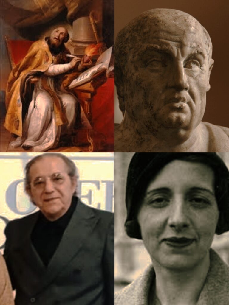 Agostino e Maria Zambrano nella spiritualità del tempo. Oggi e ieri… Una filosofia nella decadenza del moderno