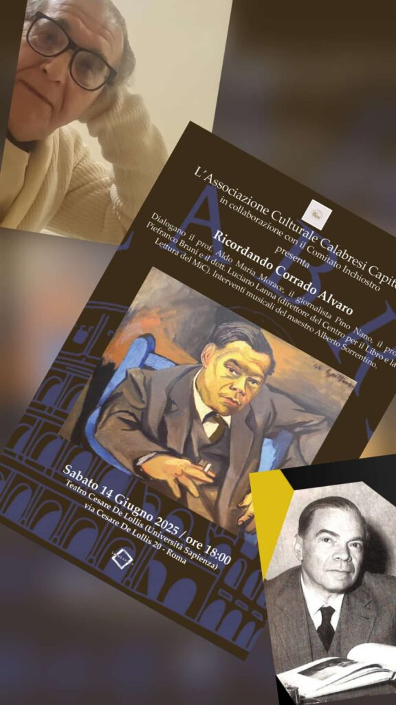 Corrado Alvaro tra le etnie in un “itinerario italiano” antropologico e poetico a 130 anni dalla nascita e verso i 70 anni dalla morte