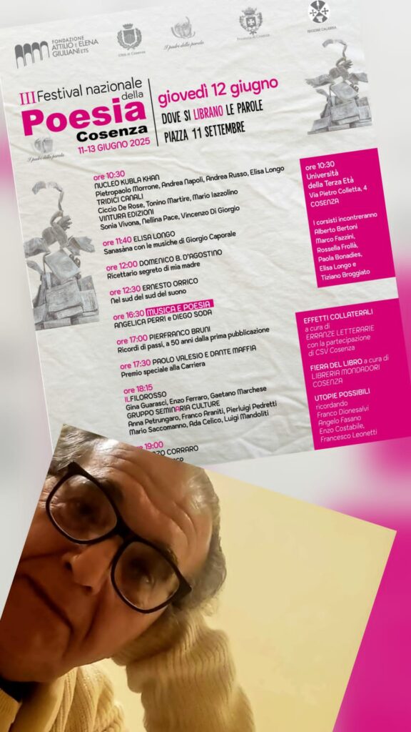 Cosenza Festival internazionale della poesia
