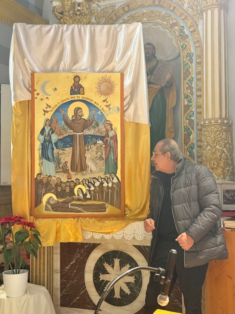 Francesco d’Assisi, o dell’uomo che scioglie i nodi, è per Pierfranco Bruni il modo per arrivare a toccare l’altro senza mediazioni