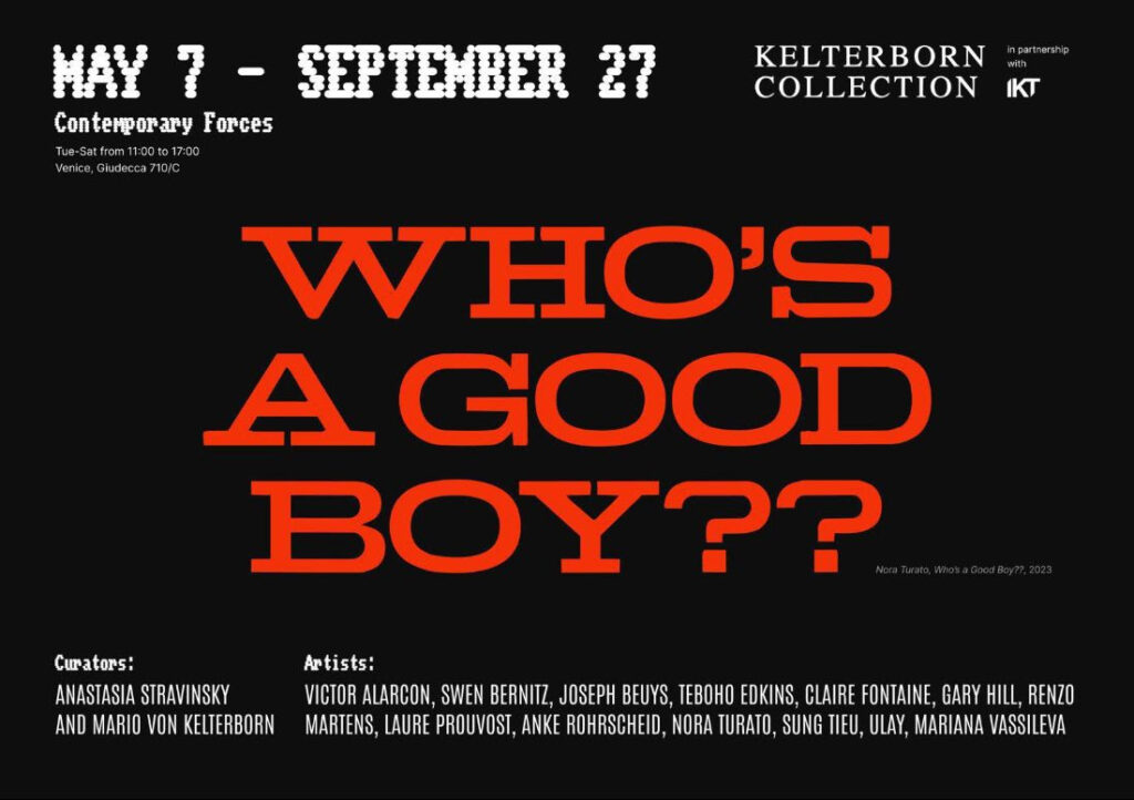 Venezia _ Who’s a good boy?? Kelterborn Collection 07.05 – 27.09.2026