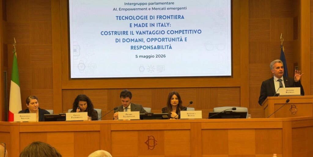 AI, Baldelli: “Tecnologie di frontiera e Made in Italy, serve visione per governare il cambiamento”