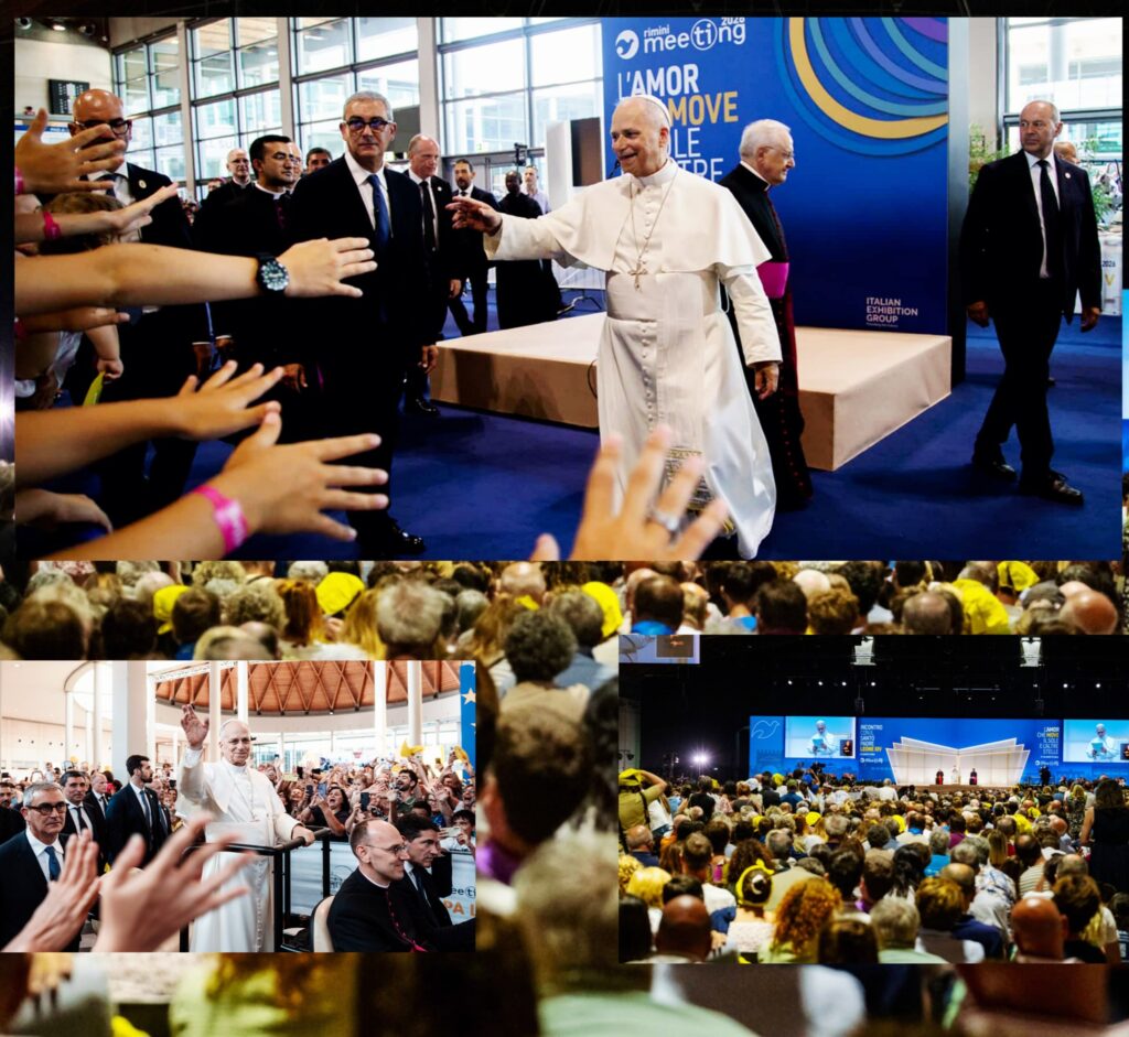 RIMINI SI VESTE DI BELLEZZA DELLA PAROLA DI CRISTO CON PAPA LEONE XIV
