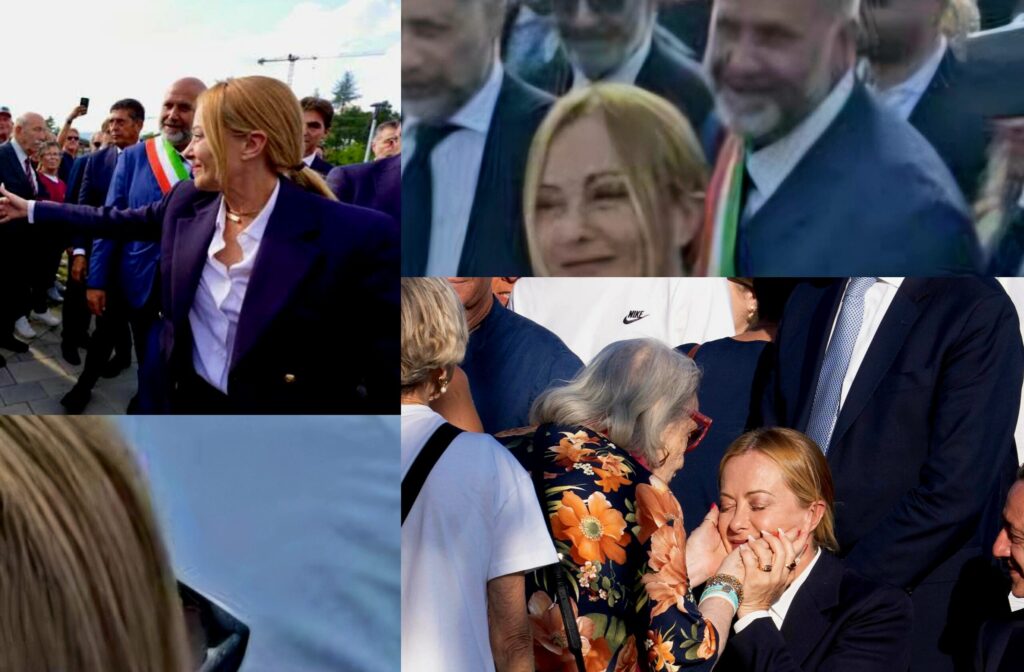 Amatrice e Taranto. Con Giorgia Meloni.Due Italie nella stessa settimana. Due stili nei confronti delle istituzioni