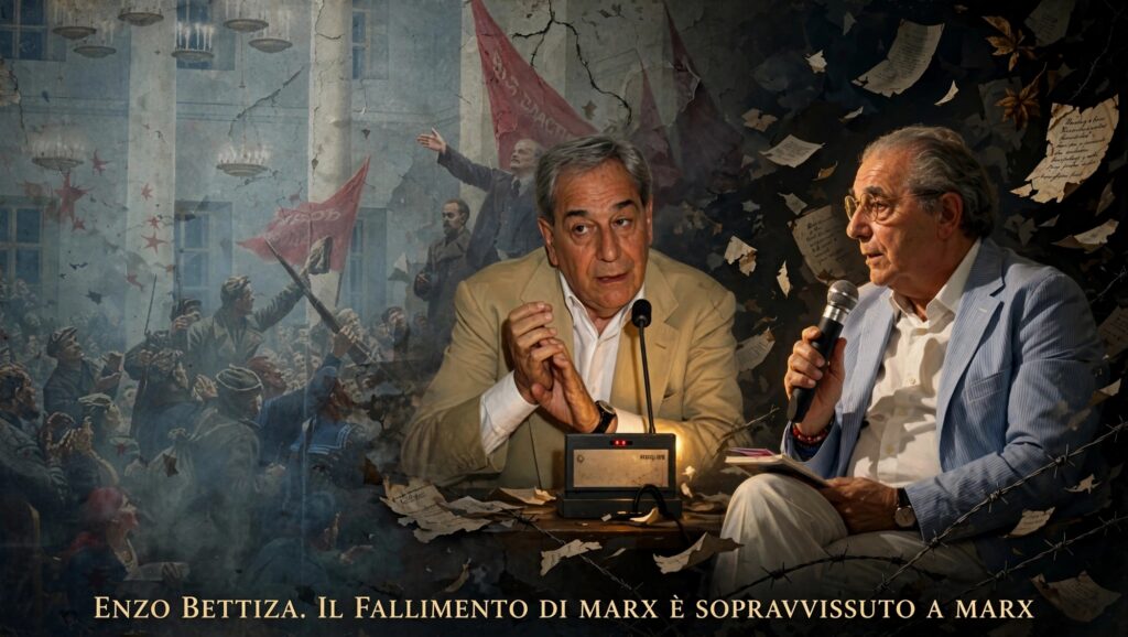 IL FALLIMENTO DI MARX È SOPRAVVISSUTO A MARX. CRONACA DI UN ESILIO INFINITO. LA TESTIMONIANZA DI UN GRANDE GIORNALISTA: ENZO BETTIZA 
