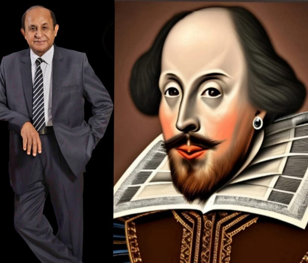SHAKESPEARE NON È NATO PER DIVENTARE ​UN GRANDE LETTERAT​O – ​by Krishan Chand Sethi