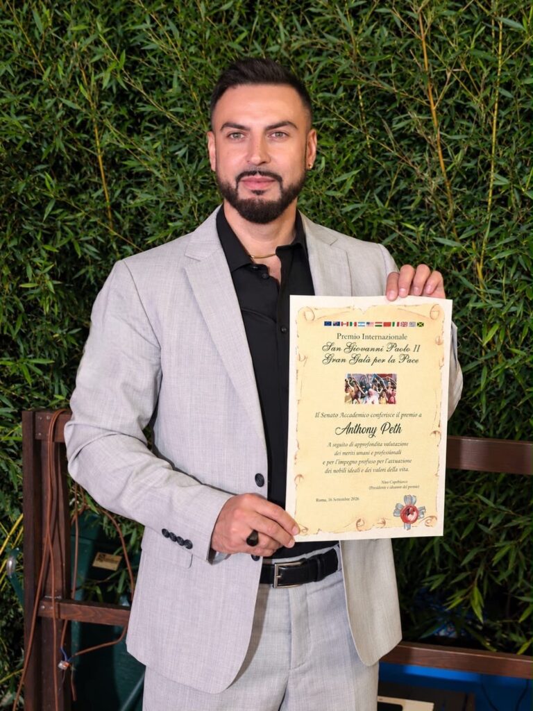 Grande successo a Roma per la V edizione del Premio Internazionale “San Giovanni Paolo II – Gran Galà per la Pace”