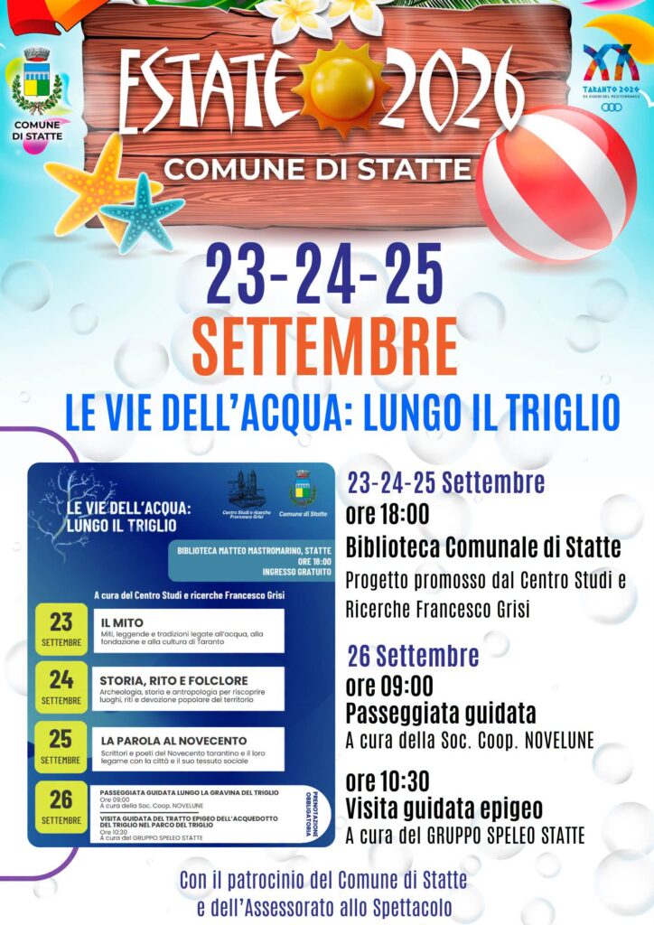 STATTE OLTRE L’ACCIAIO – LE VIE DELL’ACQUA: LUNGO IL TRIGLIO