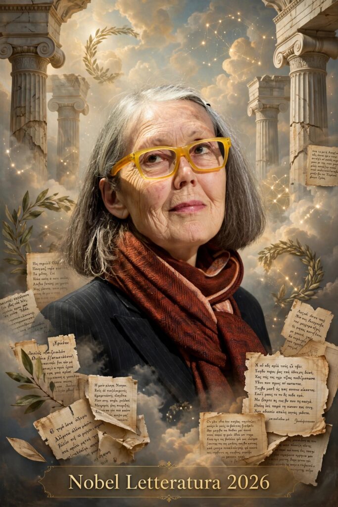 PREMIO NOBEL PER LA LETTERATURA 2026 AD ANNE CARSON