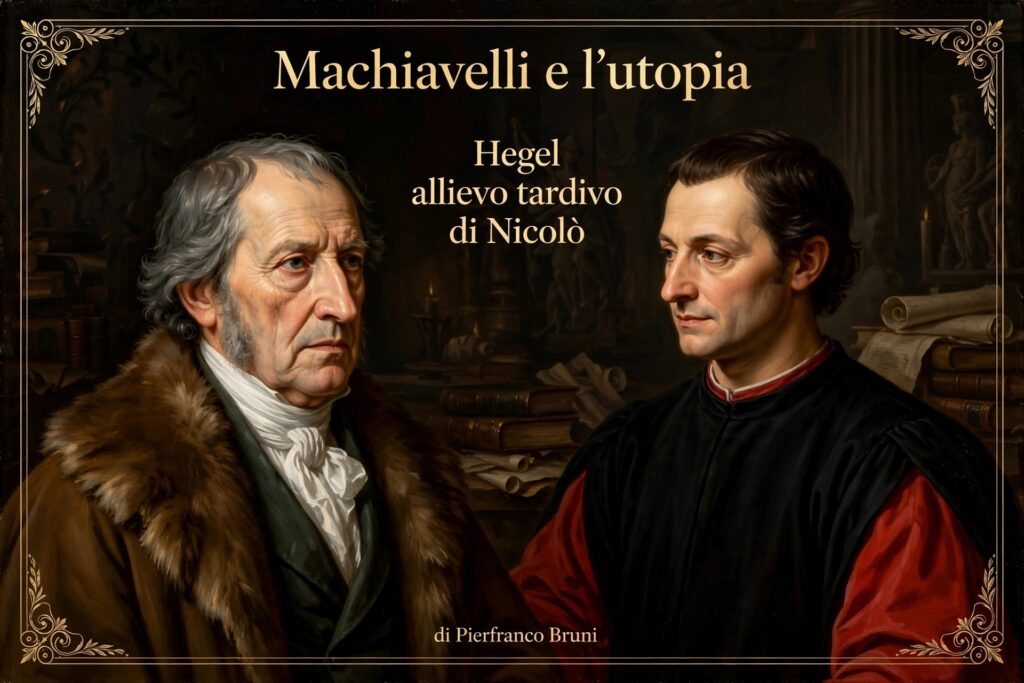 Machiavelli e l’utopia. Hegel allievo tardivo di Nicolò 