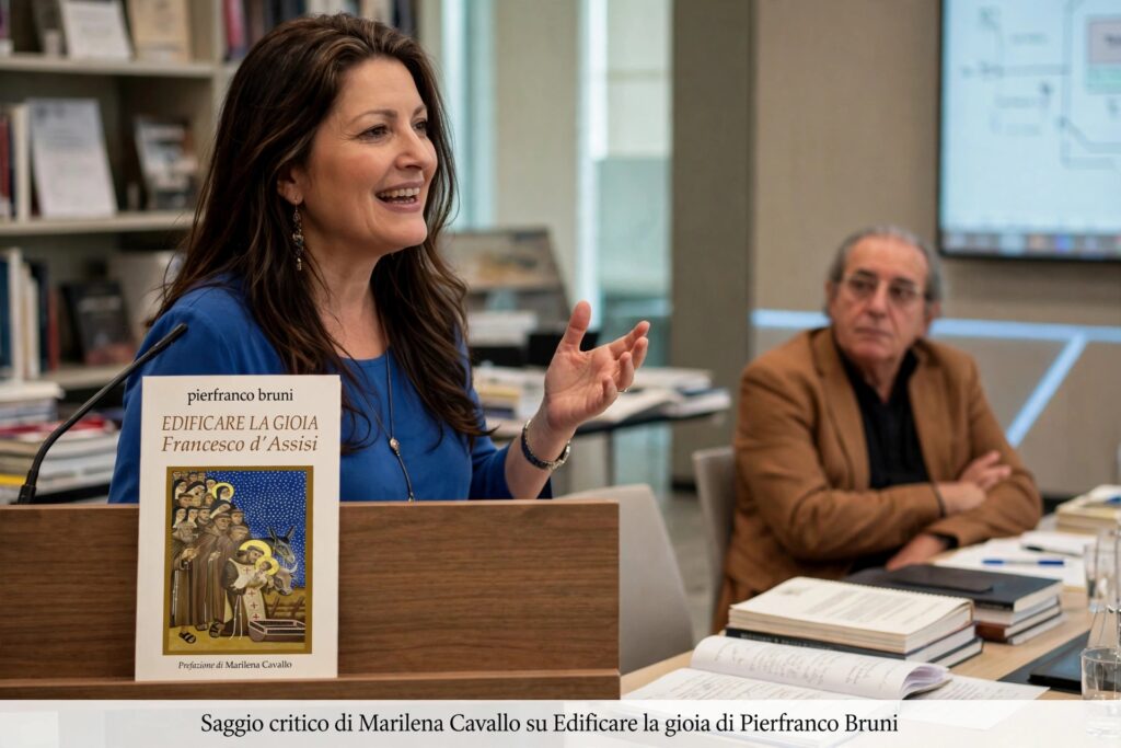 EDIFICARE LA GIOIA. Leggere Pierfranco Bruni dentro Francesco d’Assisi