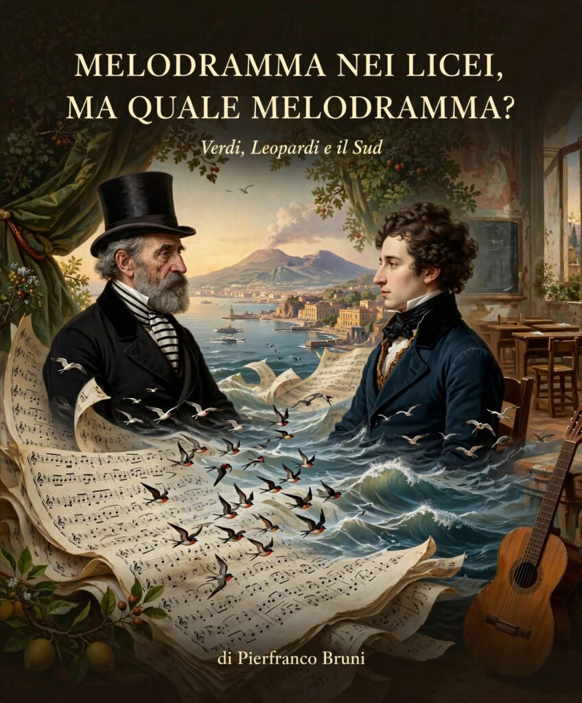 MELODRAMMA NEI LICEI, MA QUALE MELODRAMMA?. Verdi, Leopardi e il Sud