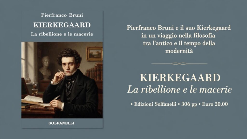 Pierfranco Bruni e il suo Kierkegaard in un viaggio nella filosofia tra l’antico e il tempo della modernità