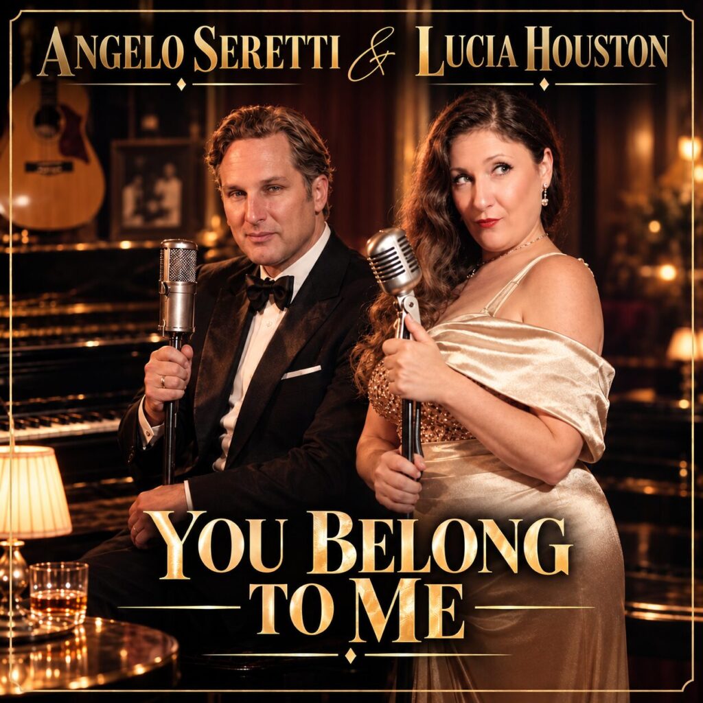 Angelo Seretti e Lucia Houston uniscono le voci nel classico «You Belong to Me»: eleganza crooner e anima blues per una grande reinterpretazione . Il singolo sarà presto in onda su un circuito di radio in tutto il mondo