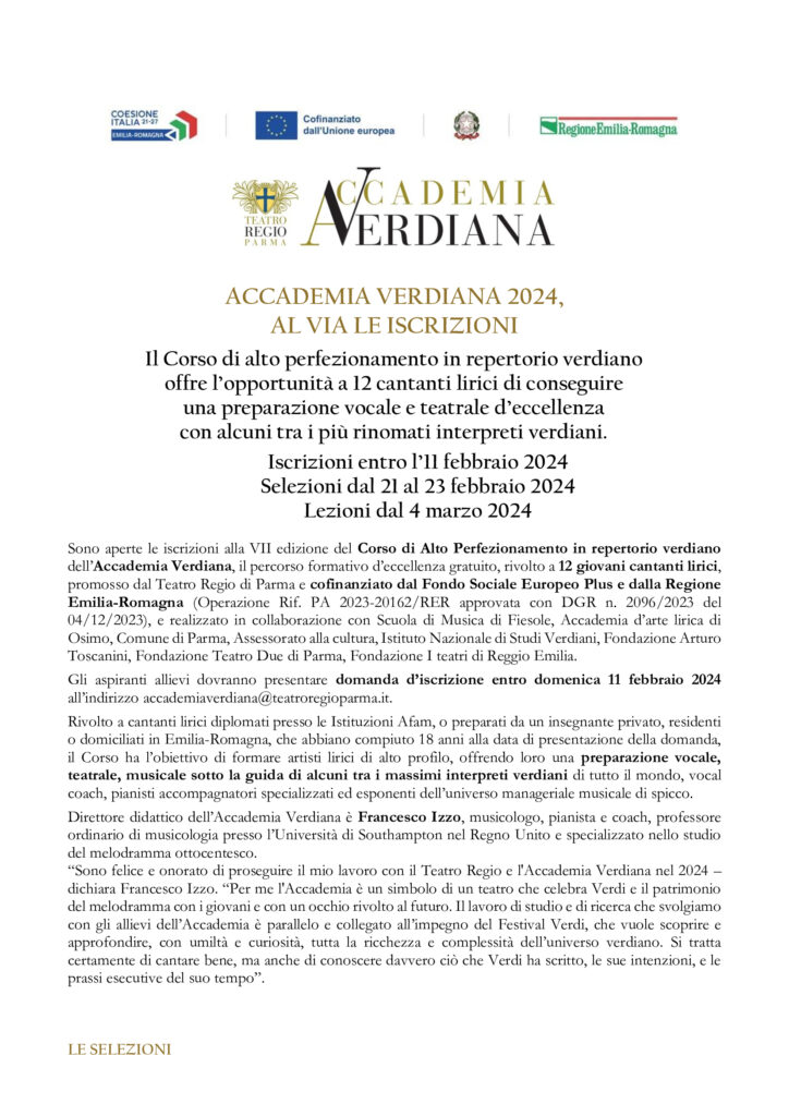 Serena conduce operaclassica eco italiano