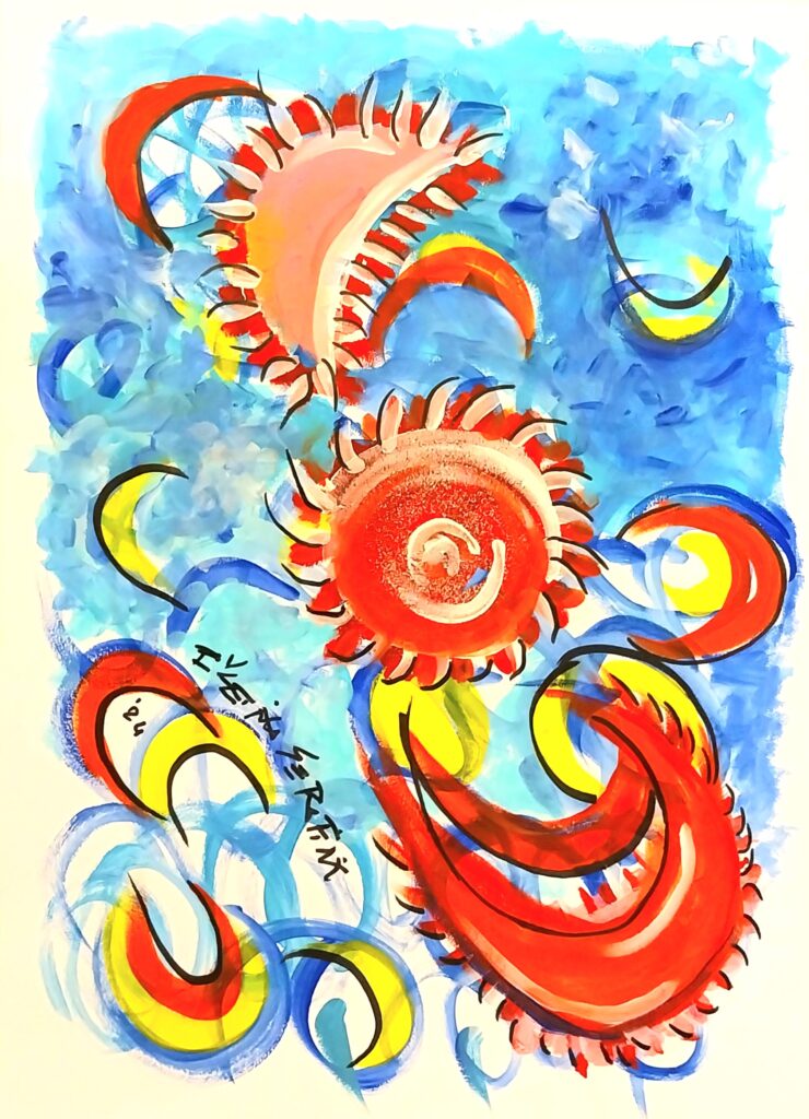 A FIRENZE “LUNARIO”, PERSONALE DI EUGENIA SERAFINI A CURA DEL PROF. CARLO FRANZA