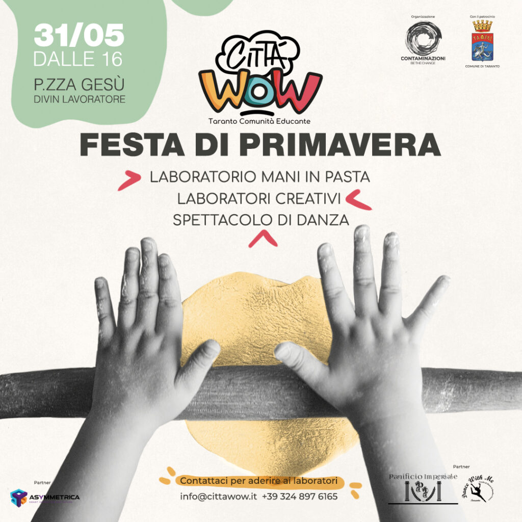 Festa di Primavera 31 maggio – Città Wow