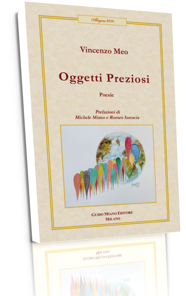 È uscito il libro di poesie: OGGETTI PREZIOSI di VINCENZO MEO