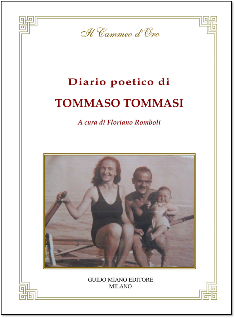 Floriano Romboli (a cura di), Diario poetico di Tommaso Tommasi, Guido Miano Editore, Milano 2026