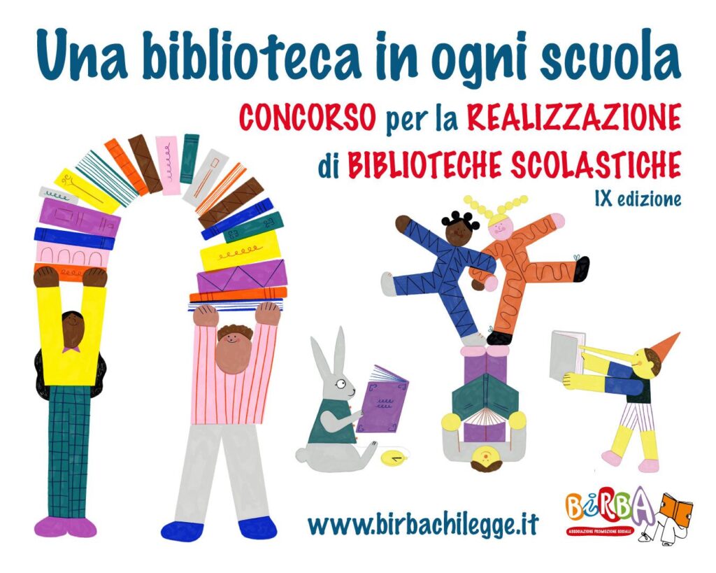 Aperte le iscrizioni alla nona edizione del concorso“Una biblioteca in ogni scuola”