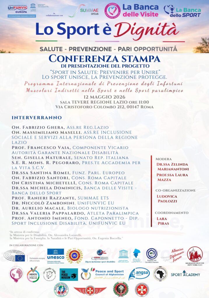 «Riuscirò a Ballare e fare Sport? Siamo partiti!!! progetto Sport, Salute Inclusione Aggregazione per le persone con disabilità e fragilità, nazionale / internazionale in Italia