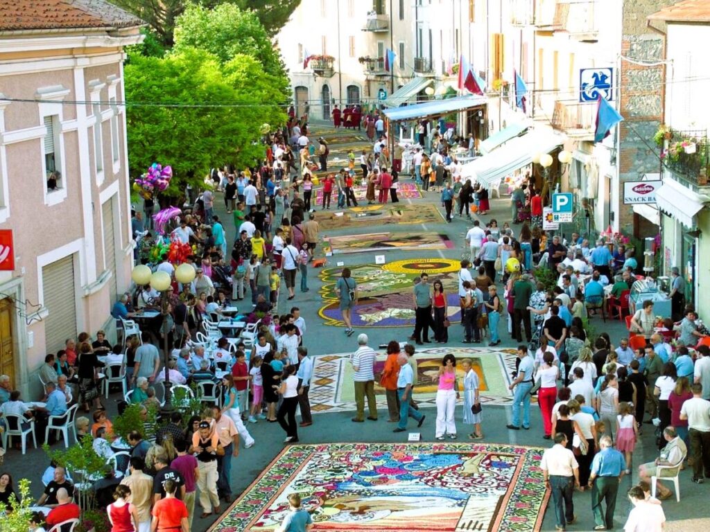L’Infiorata di Poggio Moiano (RI)