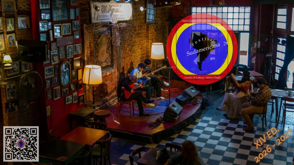 Comunicato stampa: Festival Sudamericana 2026 con l’autore Adrián N. Bravi e con gli artisti su Facebook – San Ginesio (MC)