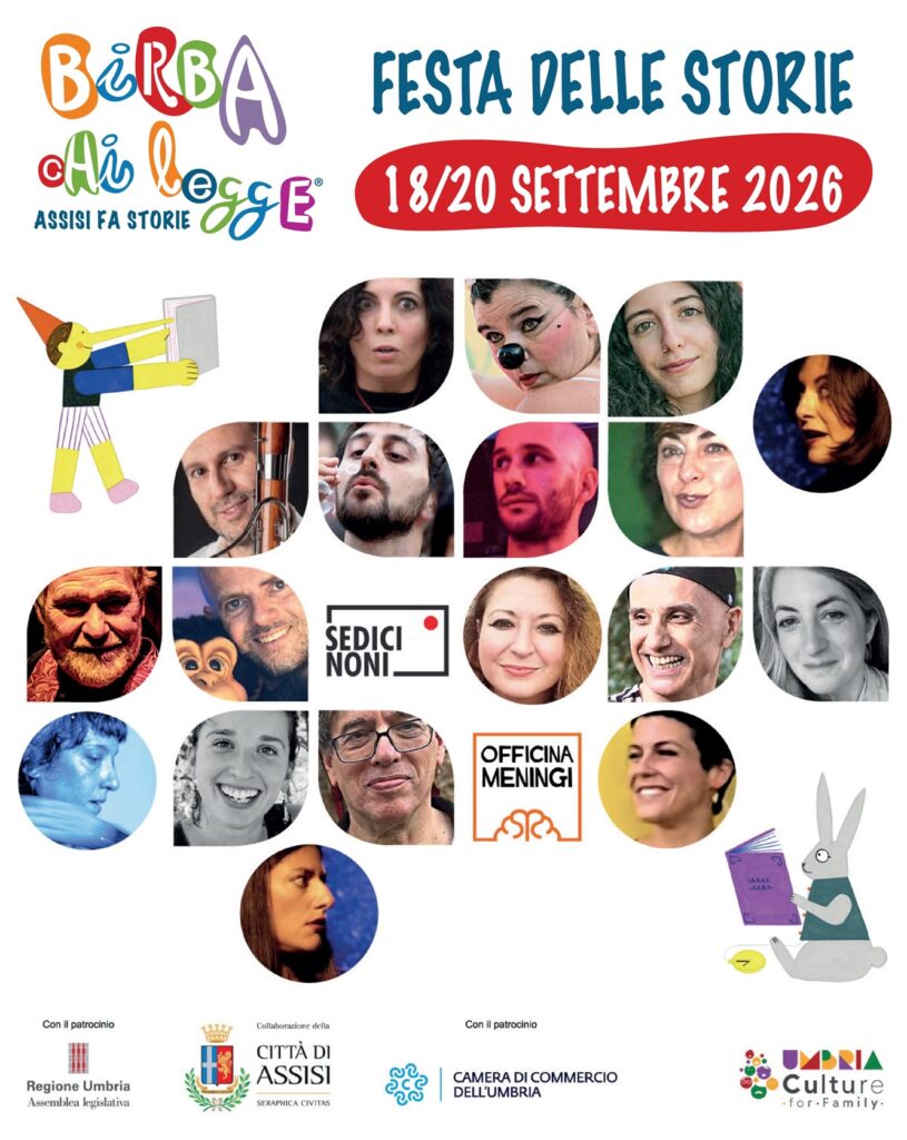 Birba chi legge ad Assisi, pronta al via la nona edizione dal 18 al 20 settembre
